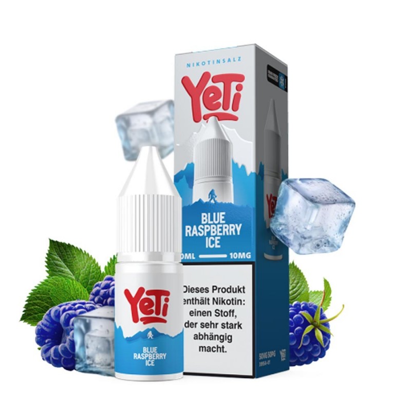Yeti Summit - Blue Raspberry Ice Overdozed Nikotin...
