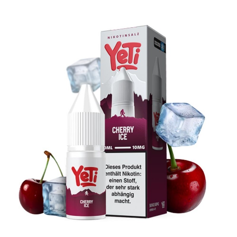Yeti Summit - Cherry Ice Overdozed Nikotinsalz