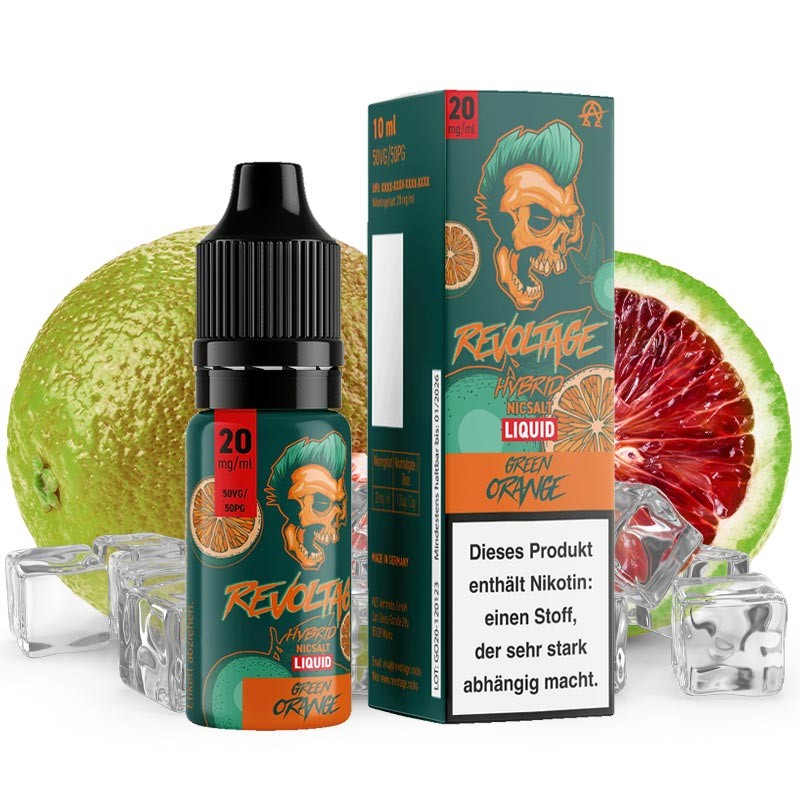 REVOLTAGE - Green Orange Hybrid Nikotinsalz