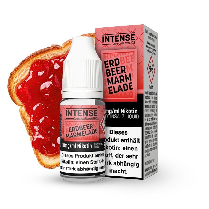 INTENSE - Erdbeermarmelade Nikotinsalz
